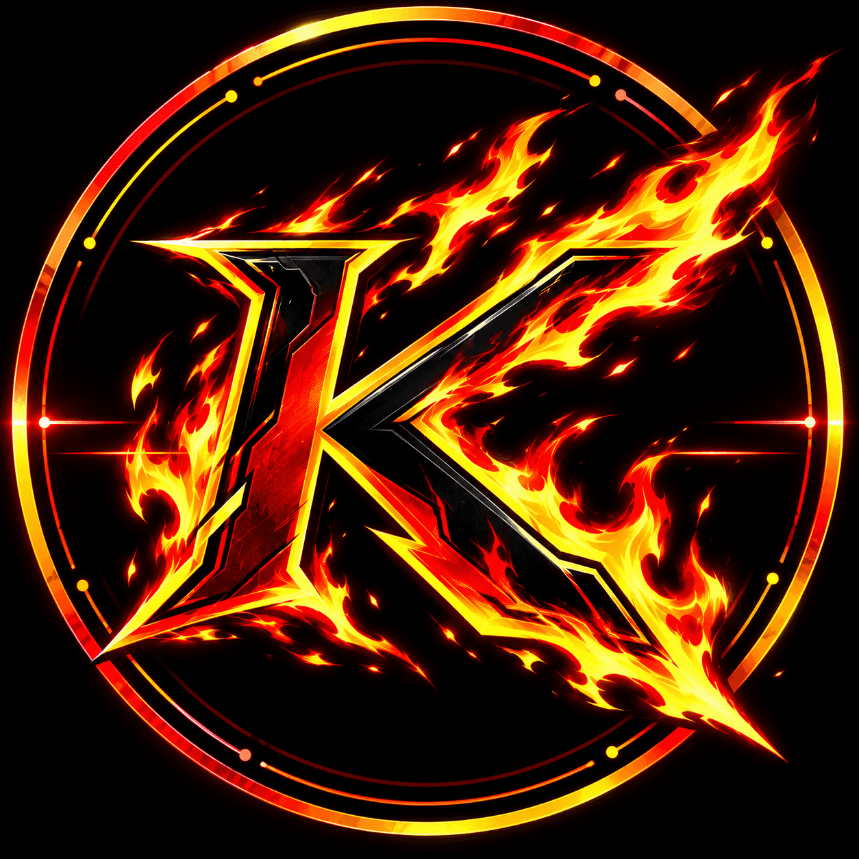 K logo